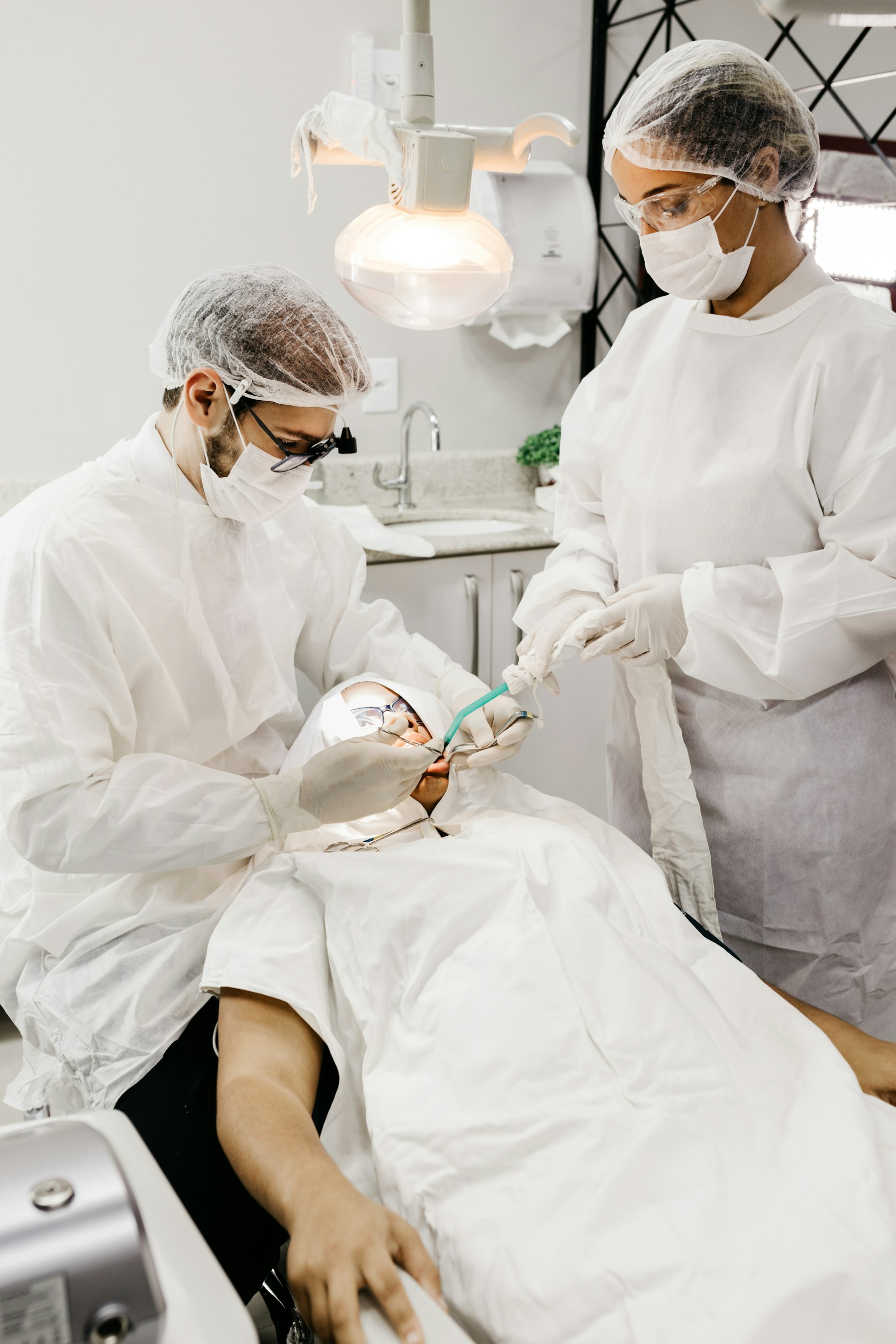 Our dentists at work